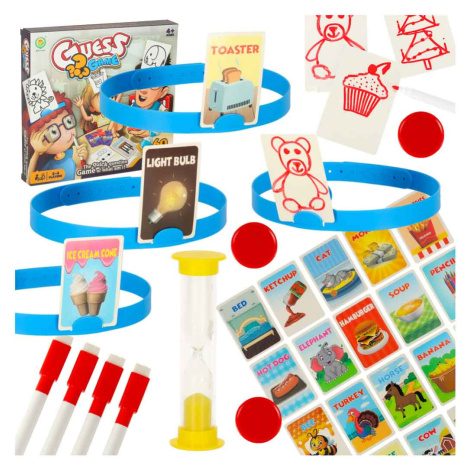 Kto som? rodinná hra s čelenkami – 54 kariet, EN popisy