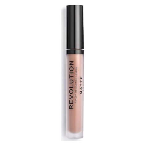 Makeup Revolution  Matte Lip Gloss - 101 Piece of Cake  Lesky na pery Ružová