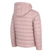 Dievčenská bunda 4F JUNIOR GIRLS JACKET JKUDP001-56S-LIGHT PINK