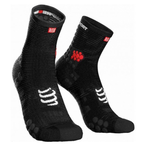 Compressport Bežecké ponožky Bežecké ponožky, čierna, veľkosť