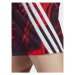Adidas Športové kraťasy Future Icons Allover Print Shorts IC8253 Červená Regular Fit
