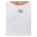 Calvin Klein Jeans Každodenné šaty J20J221400 Biela Slim Fit