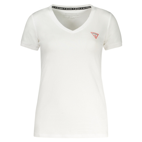 Biele dámske tričko Guess