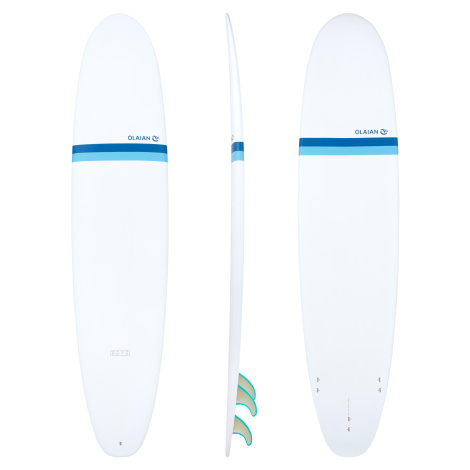 Surfovacia doska 500 8'2" dodávaná s 3 plutvičkami OLAIAN