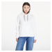 Mikina Tommy Jeans Boxy Logo Drawcord Hoodie White