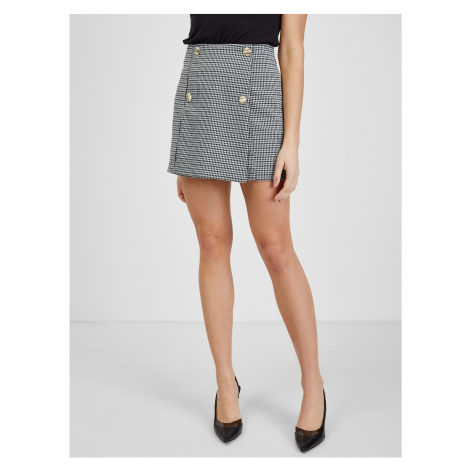 White and Black Checkered Skirt ORSAY - Ladies