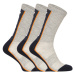 3PACK ponožky HEAD viacfarebné (791011001 870) L
