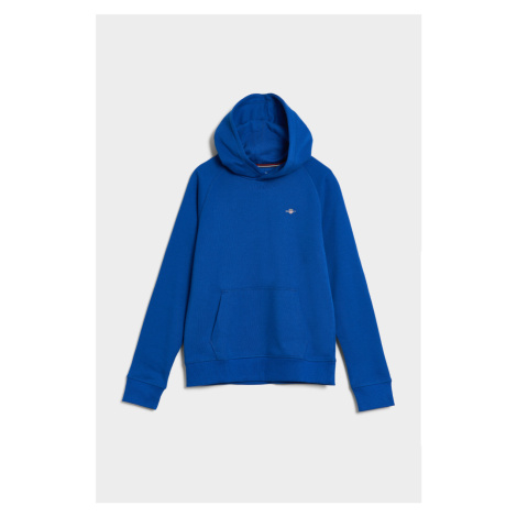 MIKINA GANT SHIELD HOODIE BOLD BLUE