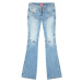 Džínsy Diesel D-Belty-S Trousers Blue Denim