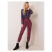 Trousers-DHJ-SP-2312.94P-burgundy