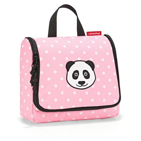 Detská toaletná taška Reisenthel Panda Dots Pink 3 l REISENTHEL-WH3072