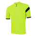 SENSOR CYKLO COOLMAX CLASSIC pánsky dres kr.rukáv celozips neon yellow