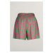 ŠORTKY GANT REL MONOGRAM PRINT PULL ON SHORTS PERKY PINK