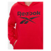 Reebok Mikina Identity Fleece Stacked Logo Pullover Hoodie IM3281 Červená