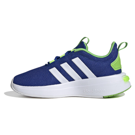 Detské tenisky Adidas racer na šnúrky od 35 do 39 modré