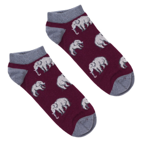 Kabak Unisex's Socks Short Elephants