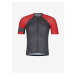 Červeno-sivý pánsky cyklistický dres Kilpi SELVA
