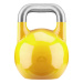 Gorilla Sports Soutěžní kettlebell, žlutý, 16 kg