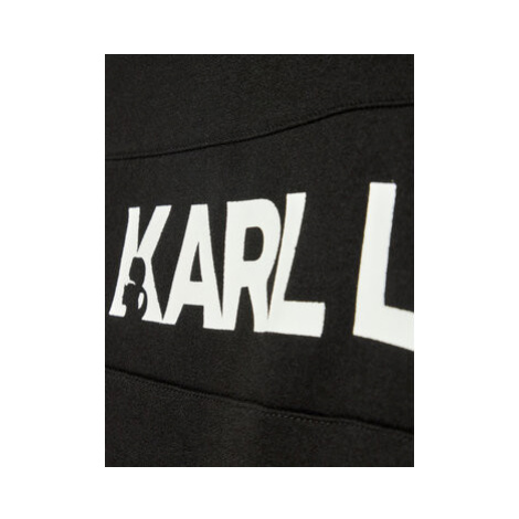 KARL LAGERFELD Každodenné šaty Z12206 S Čierna Relaxed Fit