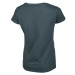 Russell Athletic CURVE FLOW Dámske tričko, tmavo sivá, veľkosť