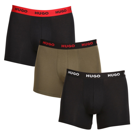 3PACK pánske boxerky HUGO viacfarebné (50503079 972) Hugo Boss