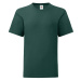 Green children's t-shirt in combed cotton Fruit of the Loom