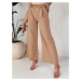 Women's wide trousers ALZUR beige Dstreet