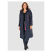 PERSO Woman's Coat BLH231010F Navy Blue