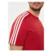 Adidas Tričko Essentials Single Jersey 3-Stripes T-Shirt IC9339 Červená Regular Fit