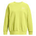 Dámska zateplená mikina UNDER ARMOUR Essential Fleece OS Crew-YLW