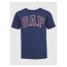 Tmavomodré chlapčenské tričko GAP Logo t-shirt