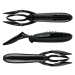 Keitech gumová nástraha glide camaron black - 9 cm 10 g 6 ks