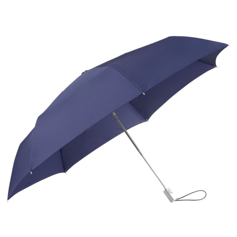 Samsonite Skladací automatický dáždnik Alu Drop S Slim - tmavo modrá