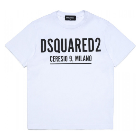 Tričko Dsquared2 Relax T-Shirt White Dsquared²