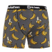 HORSEFEATHERS Boxerky Sidney - bananas GRAY