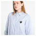 Košeľa Comme des Garçons PLAY Black Heart Striped Shirt UNISEX White/ Light Blue XS