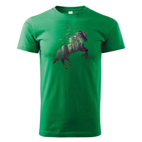 Dětské  tričko - Potisk koně