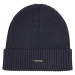 Calvin Klein Jeans  CLASSIC COTTON RIB BEANIE K50K512362  Čiapky Modrá