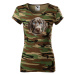 Dámské tričko s potlačou Weimarský stavač  - tričko pre milovníkov psov