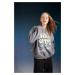 DEFACTO Cool Oversize Fit Crew Neck Printed Washable Faded Effect Sweatshirt