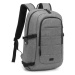 Kono vodeodolný batoh s USB portom - sivý - 21 L