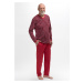 Pánske pyžamo Martel Roman 402 - bavlna Červená