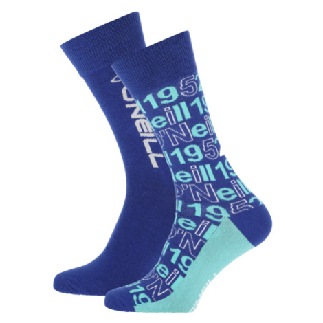 O'Neill SOCK 2-PACK Pánske ponožky, modrá, veľkosť