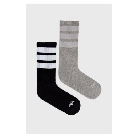 Ponožky adidas Originals HM1806-BLK/MGREYH,