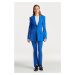 SAKO GANT WIDE SHOULDER FITTED BLAZER LAPIS BLUE