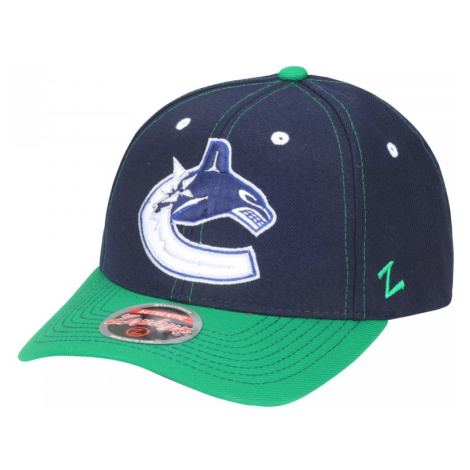 Vancouver Canucks čiapka baseballová šiltovka NHL Staple Adjustable Zephyr