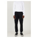AC&Co / Altınyıldız Classics Men's Black Slim Fit Slim Fit Cargo Pocket Cotton Flexible Trousers