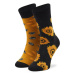 Todo Socks Ponožky Vysoké Unisex Sunflowers Žltá