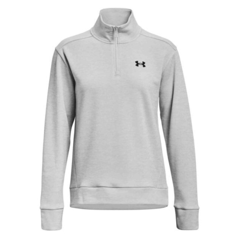 Under Armour ARMOUR FLEECE QZ Dámska mikina, sivá, veľkosť