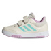 Dievčenská rekreačná obuv ADIDAS Tensaur Sport 2.0 CF K chalk white flash aqua bliss lilac